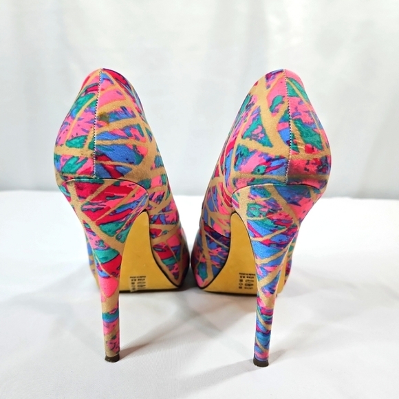 Michael Antonio Multicolor Pumps Size 8.5 - Picture 6 of 9